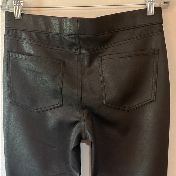 No Boundaries Black Faux Leather Look Leggings Size L - Picture 6 of 6